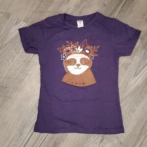 Urban Smalls Sloth T-Shirt Size 8